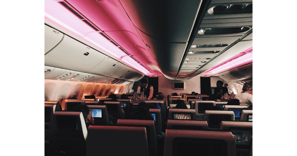 機内でのマナー