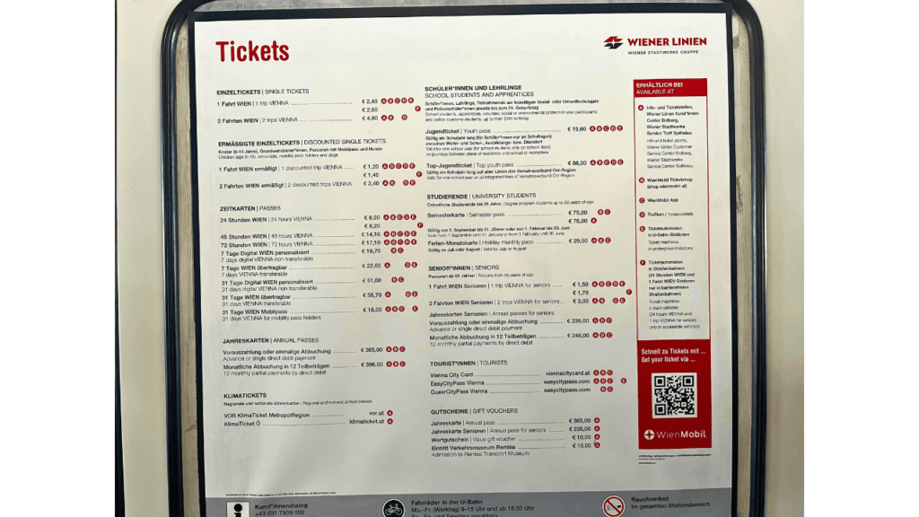 【2025最新】オーストリア・ウィーンの物価は高い？スーパー・交通・カフェまで旅行者向けに完全解説！